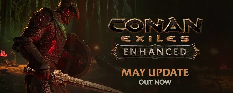 Conan Exiles Enhanced May Update: Saddle Dyeing og Server Browser-fixes (19. maj 2026)