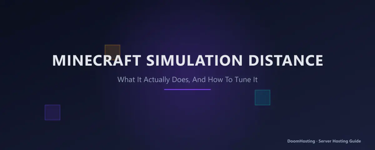 Minecraft Simulation Distance: Hvad den gør, og hvordan du justerer den