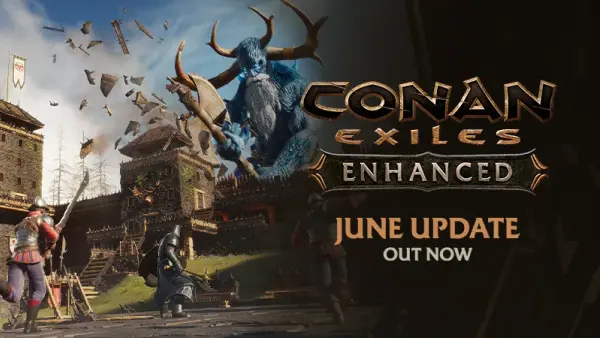 Conan Exiles Enhanced juni-opdatering 1.2.0: Chest Quick-Stack og server-fixes (9. juni 2026)