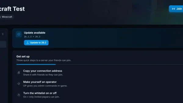 Sådan flytter du din Aternos-server til en anden host