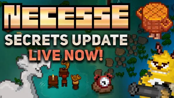 Necesse Secrets-opdatering er live: Palworld og Valheim crossovers (april 2026)
