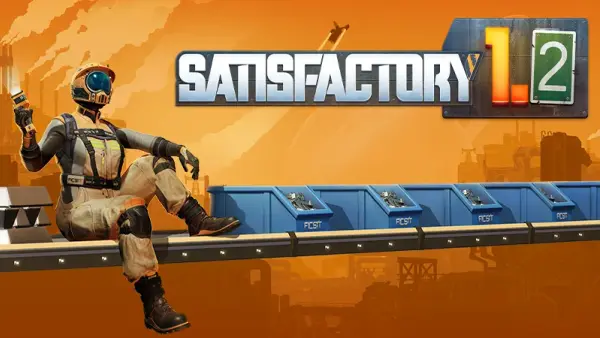 Satisfactory 1.2 patchnotes: stabil udgivelse og vejr (2. juni 2026)