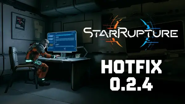 StarRupture Hotfix 0.2.4 Patch Notes: Co-op Crash-fix den 6. maj 2026